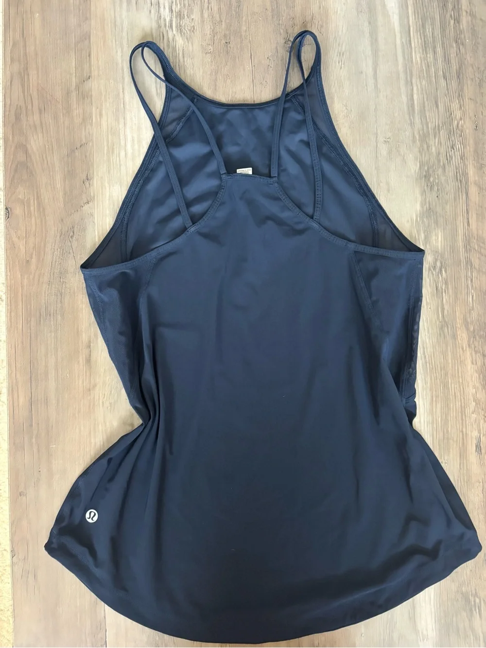 lululemon athletica Navy Double-Strap Racerback Tank